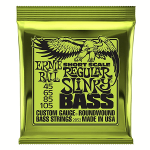 Ernie Ball Short Scale Regular Slinky Nickel Roundwound Bass Strings 45-105