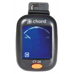 Chord CT-28 Compact Clip-On Tuner for Guitar