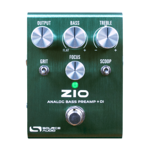 Source Audio ZIO Analog Bass Preamp and DI Guitar Effects Pedal