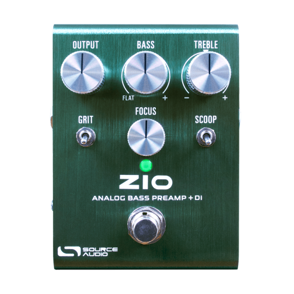 Source Audio ZIO Analog Bass Preamp and DI Guitar Effects Pedal