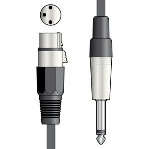 QTX Essentials Microphone/Audio Cable