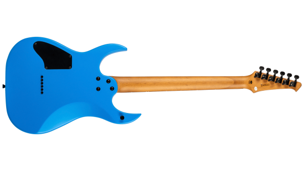 Spira S-400 Double-Cut HH Electric Guitar, Matte Blue