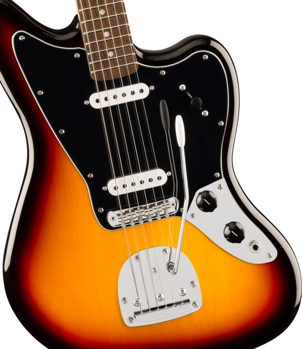 Squier Affinity Series Jaguar, Laurel Fingerboard, 3-Colour Sunburst