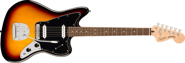 Squier Affinity Series Jaguar, Laurel Fingerboard, 3-Colour Sunburst