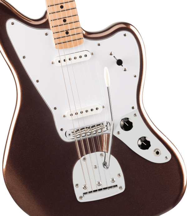 Squier Affinity Series Jaguar, Maple Fingerboard, Mystic Metallic Brown