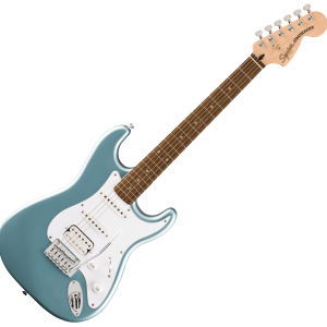 Squier Affinity Series Stratocaster Junior HSS, Laurel Fingerboard, Ice Blue Metallic