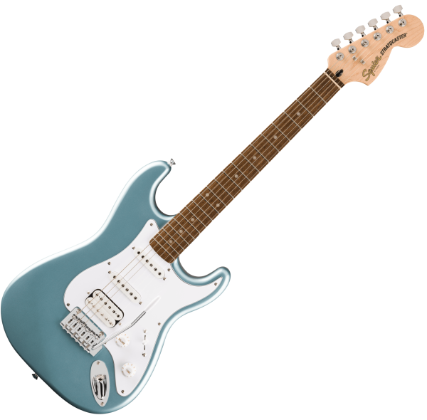 Squier Affinity Series Stratocaster Junior HSS, Laurel Fingerboard, Ice Blue Metallic