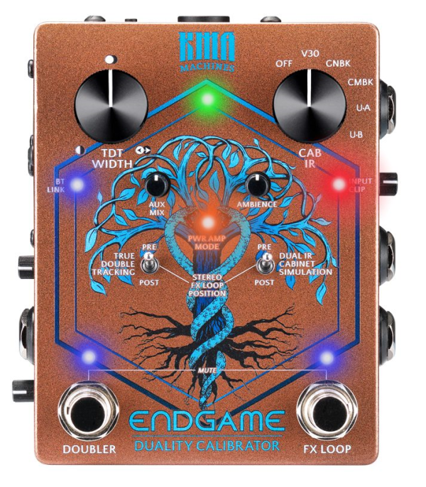 KMA Machines Endgame Duality Calibrator IR and Cab Simulator Guitar Effects Pedal