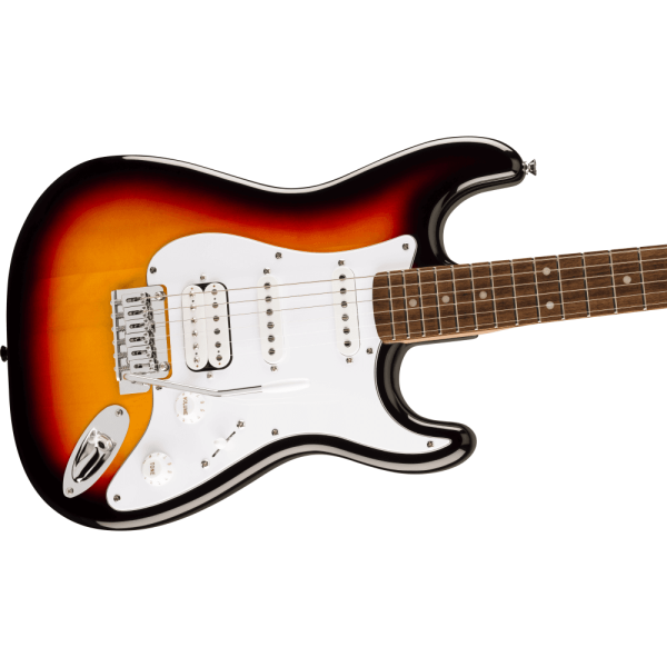 Squier Affinity Series Stratocaster Junior HSS, Laurel Fingerboard, 3-Colour Sunburst