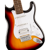 Squier Affinity Series Stratocaster Junior HSS, Laurel Fingerboard, 3-Colour Sunburst