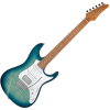 Ibanez AZ22S1F-TXB AZ Standard Series HSS, Transparent Turquoise Burst