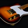 JET JT600BSG Single-Cut Electric Guitar, Gold Hardware, Tobacco Burst