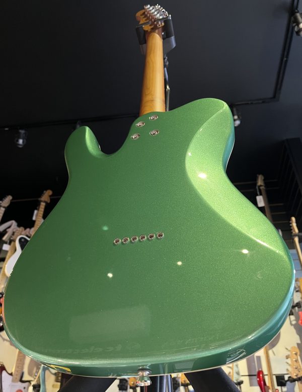 JET JT350SGRH Single-Cut Electric Guitar, Dark Green