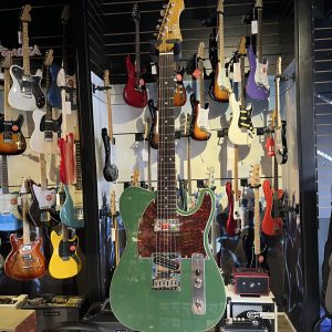 JET JT350SGRH Single-Cut Electric Guitar, Dark Green