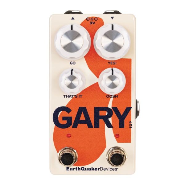 EarthQuaker Devices Gary Automatic PWM Fuzz and Dynamic Natural Overdrive Guitar Effects Pedal