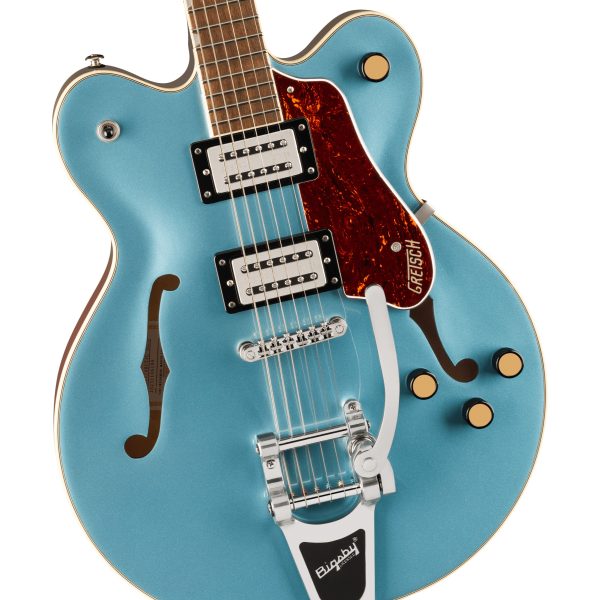 Gretsch G2622T Streamliner Center Block Double-Cut with Bigsby, Laurel Fingerboard, Arctic Blue