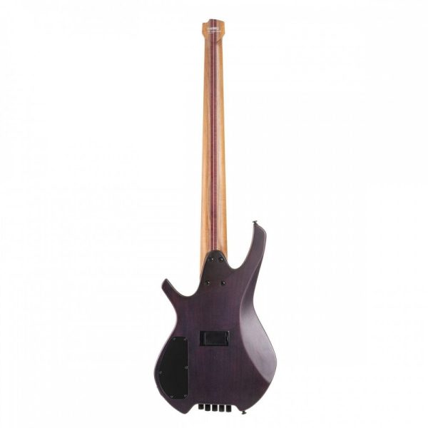 Cort Artisan Space 5 Headless Bass Guitar, Star Dust Green