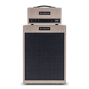 Blackstar St. James 50 EL34 Valve Guitar Amplifier Head & 2x12 Cabinet, Fawn