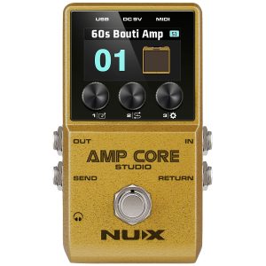 NUX Amp Core Studio Amplifier Simulator Guitar Effects Pedal