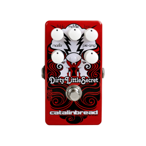 Catalinbread Limited Edition Dirty Little Secret MKIII Red Overdrive Guitar Effects Pedal