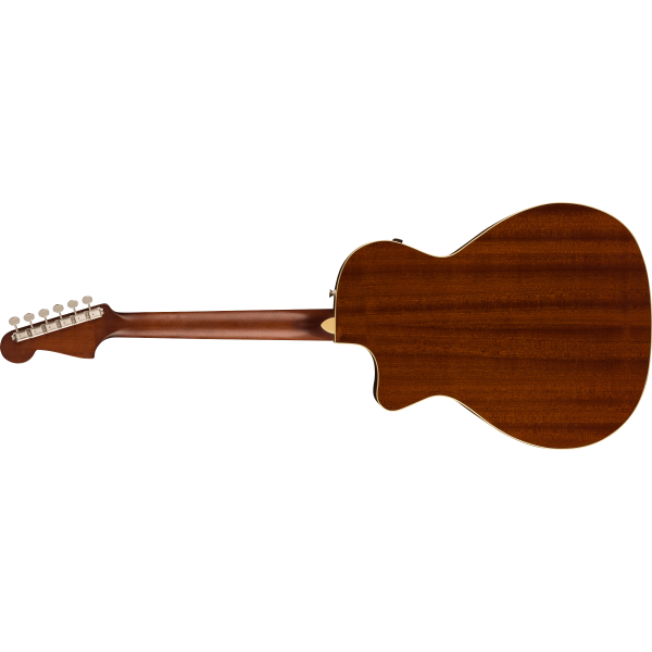Fender Newporter Player Solid Top Electro-Acoustic Guitar, Sunburst