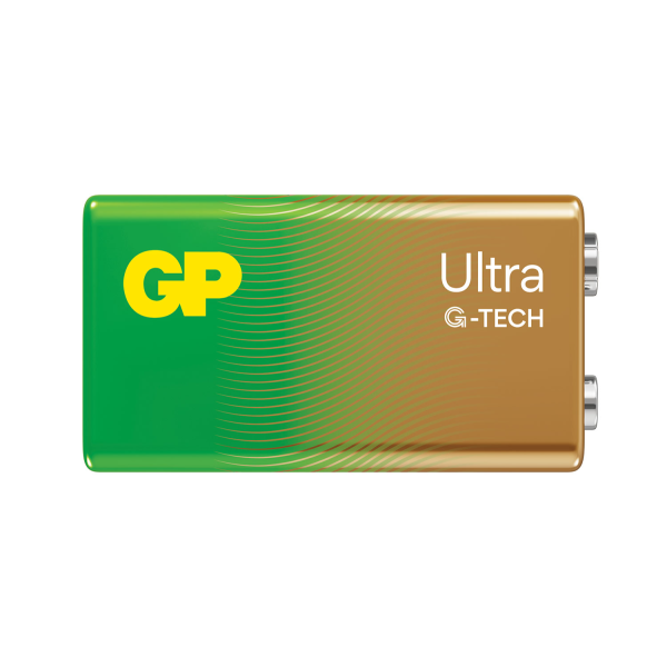 GP Ultra Alkaline Battery, 9V